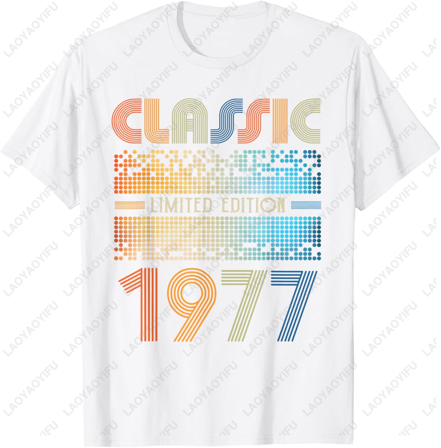 T-shirt classique en coton uni - Men'S Fashion 70S avis et prix