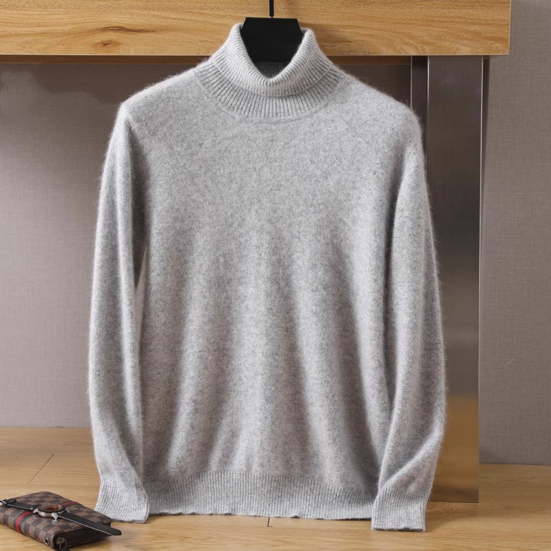 Pull en cachemire et velours d - Turtleneck Sweater Men avis et prix