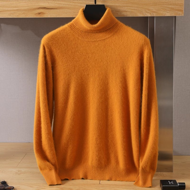 Pull en cachemire et velours d - Turtleneck Sweater Men avis et prix