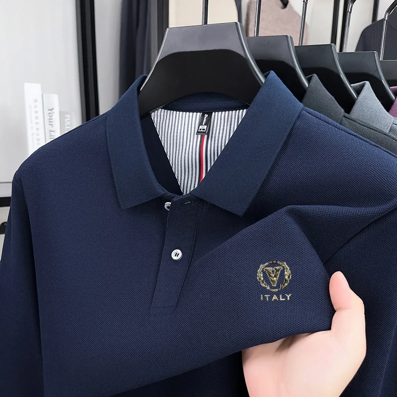 Polo à manches longues pour ho - Men'S Fashion Polo Shirt avis et prix