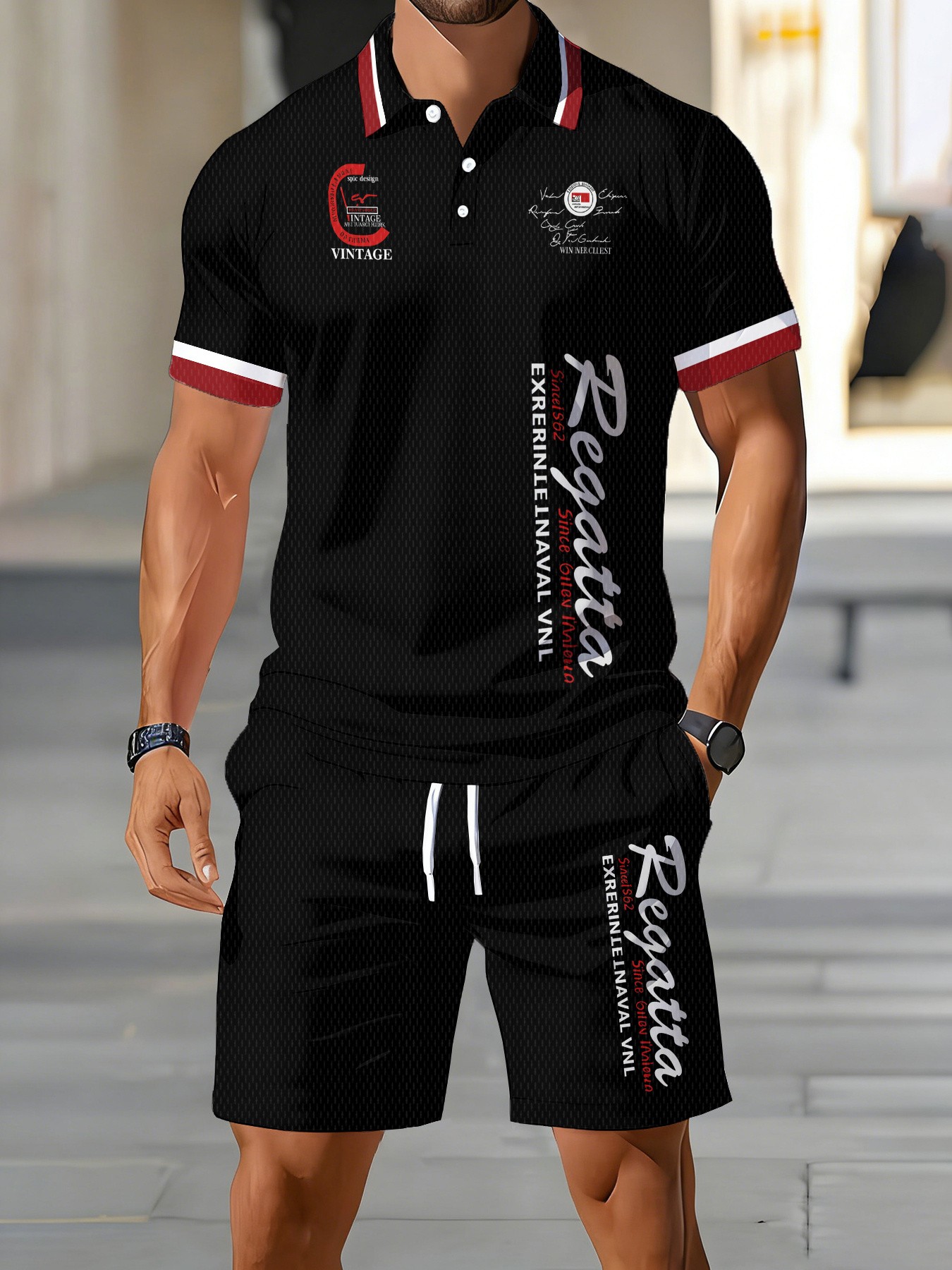 Ensemble de polos pour hommes  - Men'S Fashion Polo Shirt avis et prix
