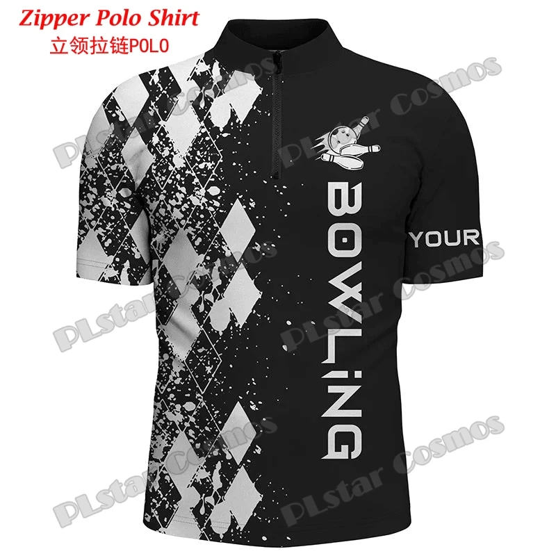 Équipe de Bowling personnalisé - Mens Fashion Quarter Zip avis et prix