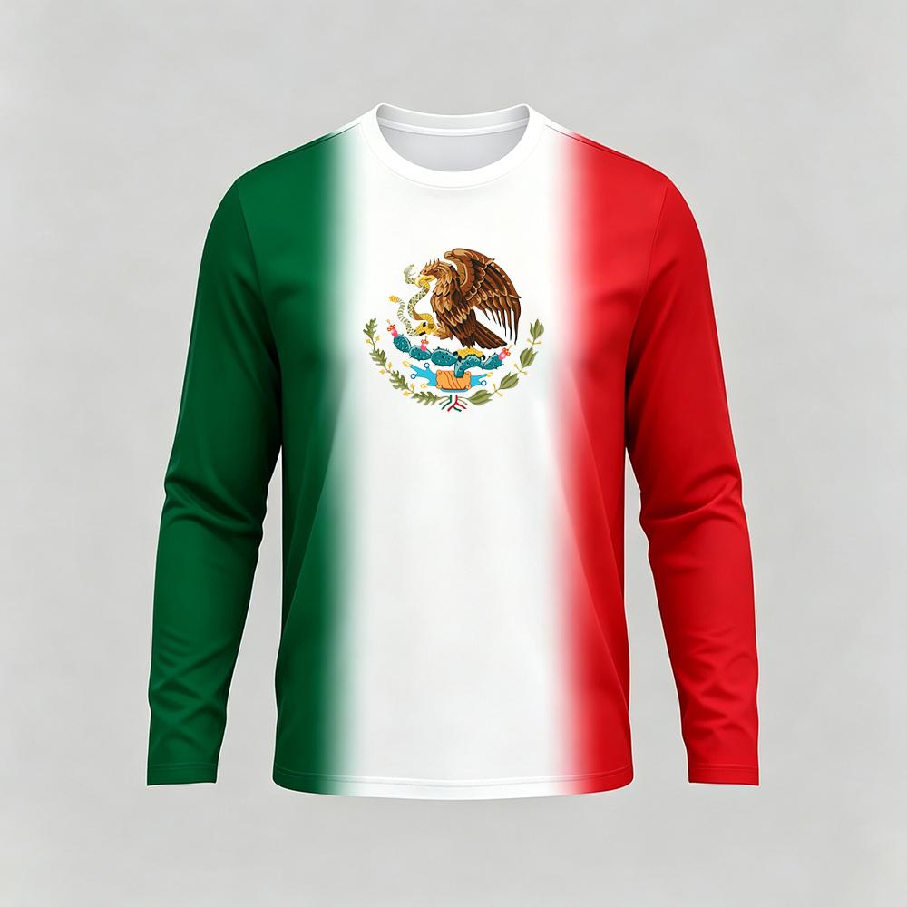 T-shirt à manches longues impr - Mens Fashion Mexico avis et prix