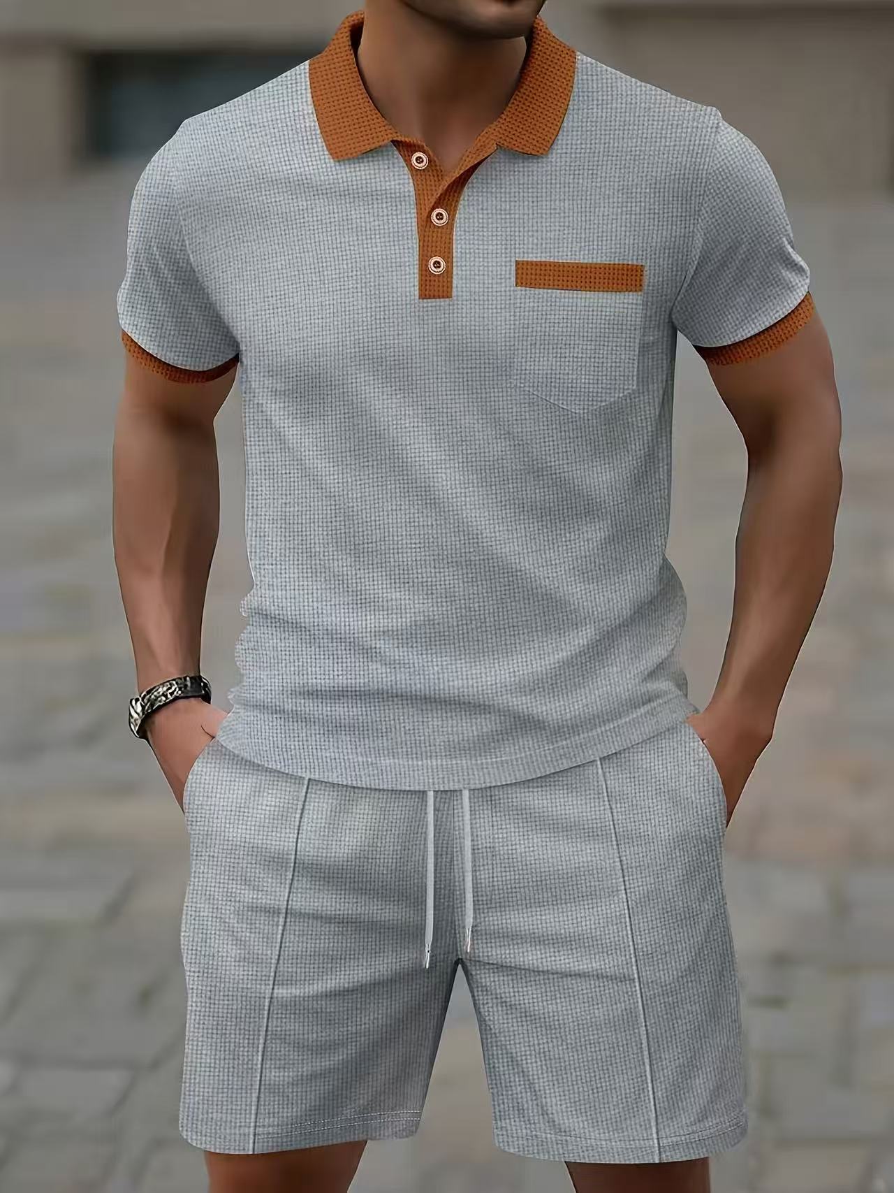 Ensemble polo et short pour ho - Men'S Fashion Polo Shirt avis et prix