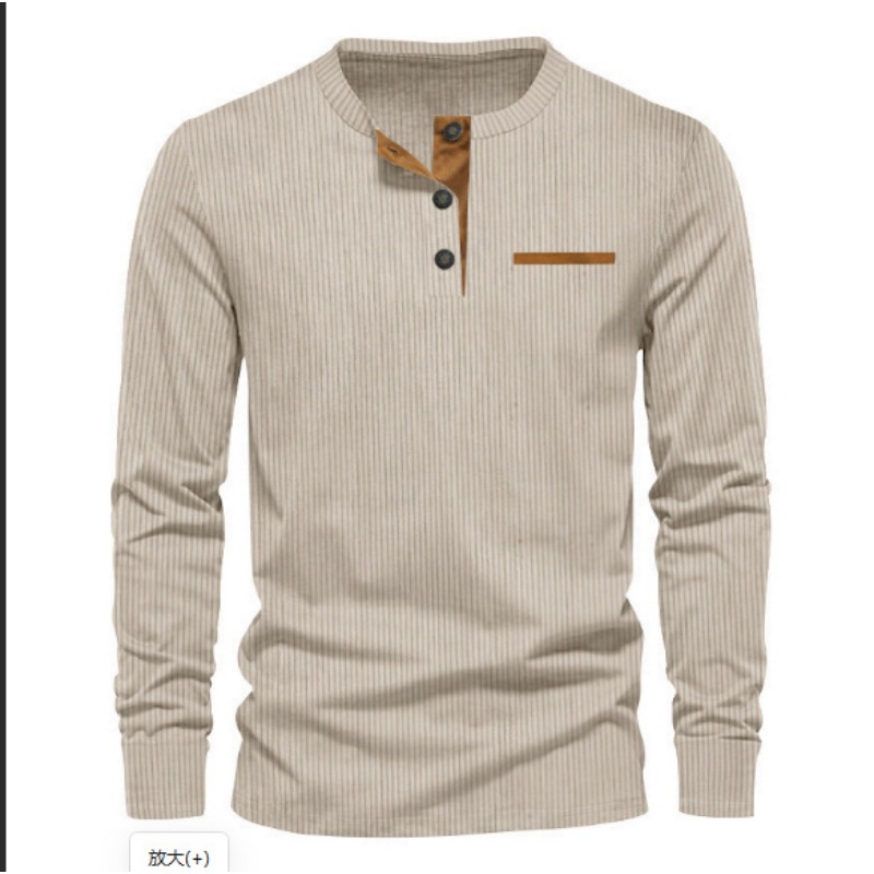 T-shirt à manches longues en v - Men'S Fashion Advice avis et prix
