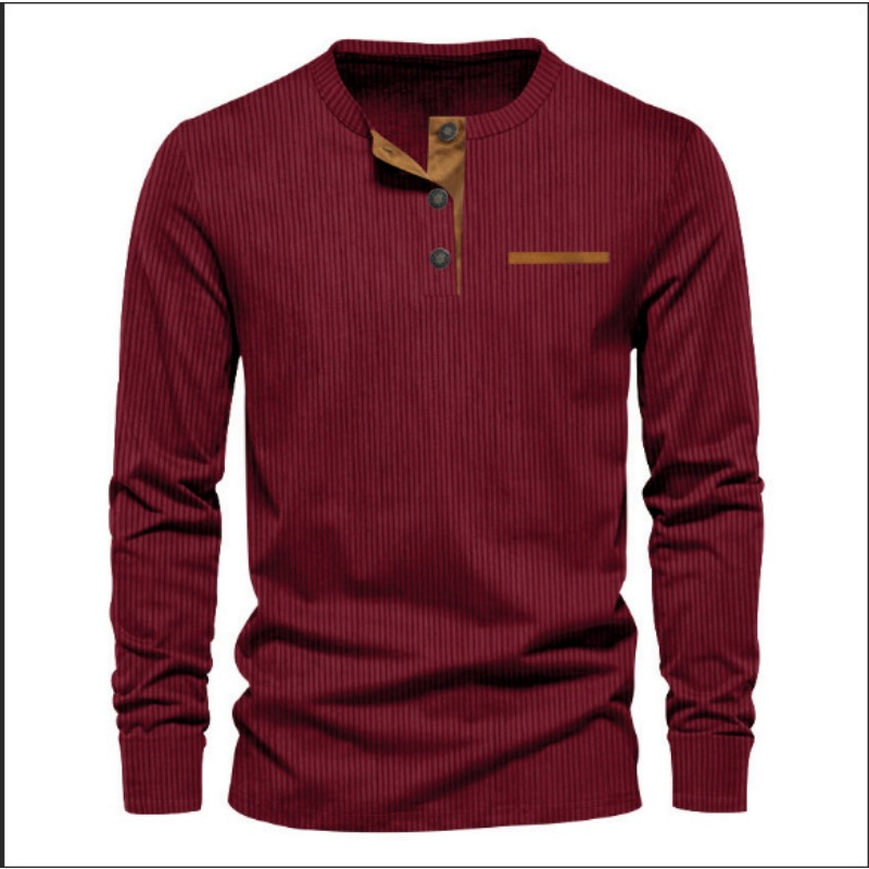 T-shirt à manches longues en v - Men'S Fashion Advice avis et prix