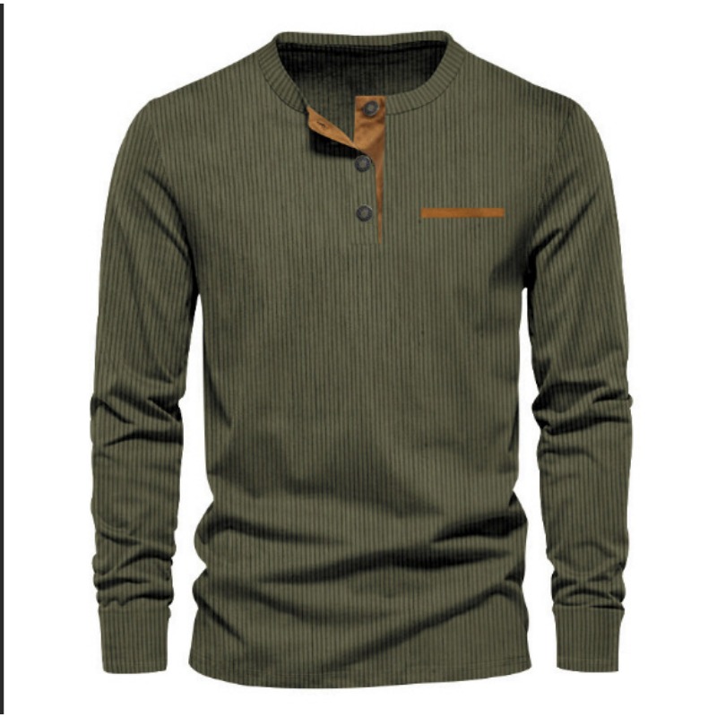 T-shirt à manches longues en v - Men'S Fashion Advice avis et prix