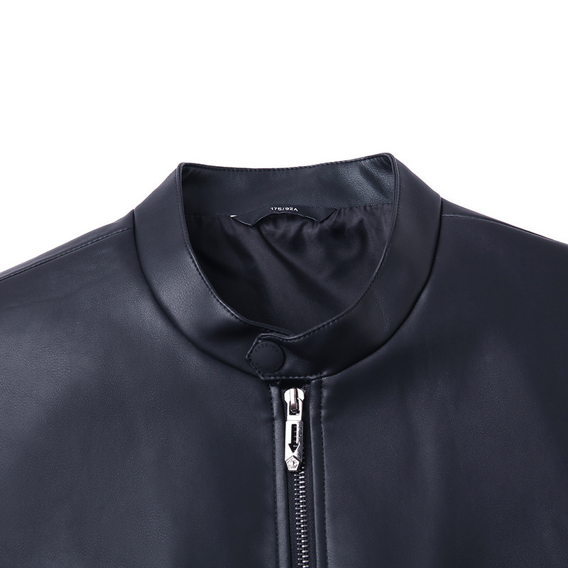 Nouvelle veste en cuir Haining - Jacket Mens Fashion avis et prix