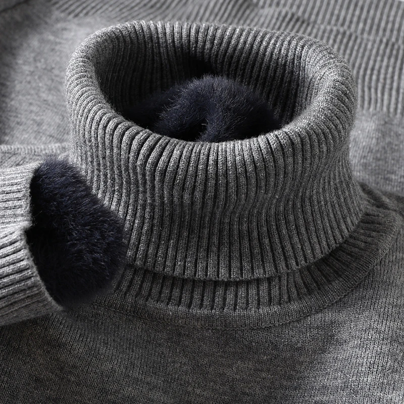 Sweat-shirt à col roulé pour h - Turtleneck Sweater Men avis et prix