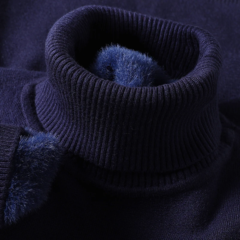 Sweat-shirt à col roulé pour h - Turtleneck Sweater Men avis et prix